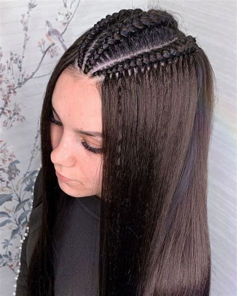 13 Trenzas con cabello suelto para verte como una modelo